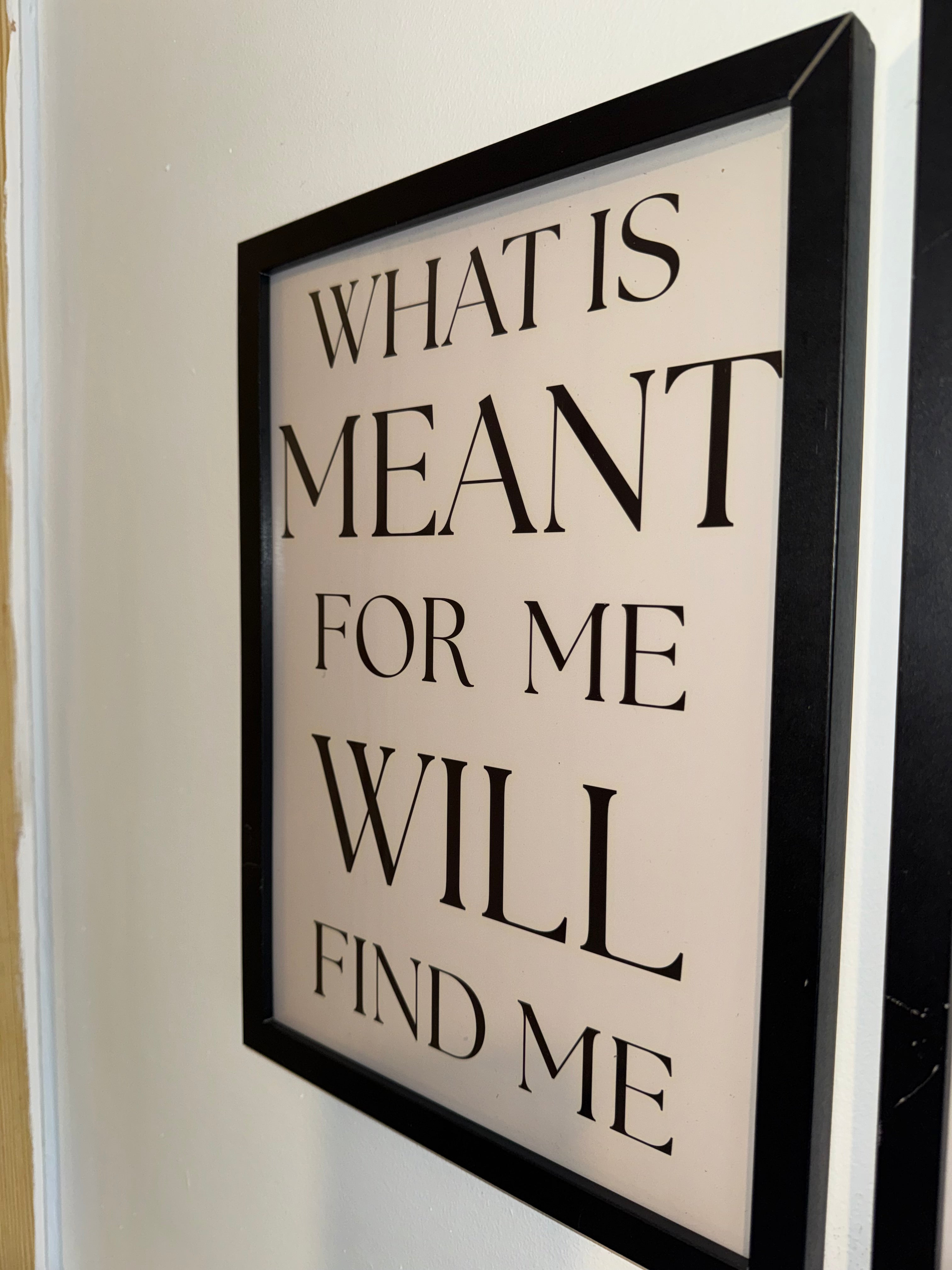 Beige Print & Black Text | Motivational - Manifesting Quotes