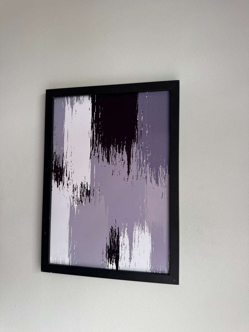 Midnight Peace 3 | Monochrome | Minimalistic - Greys & White |A4 Print
