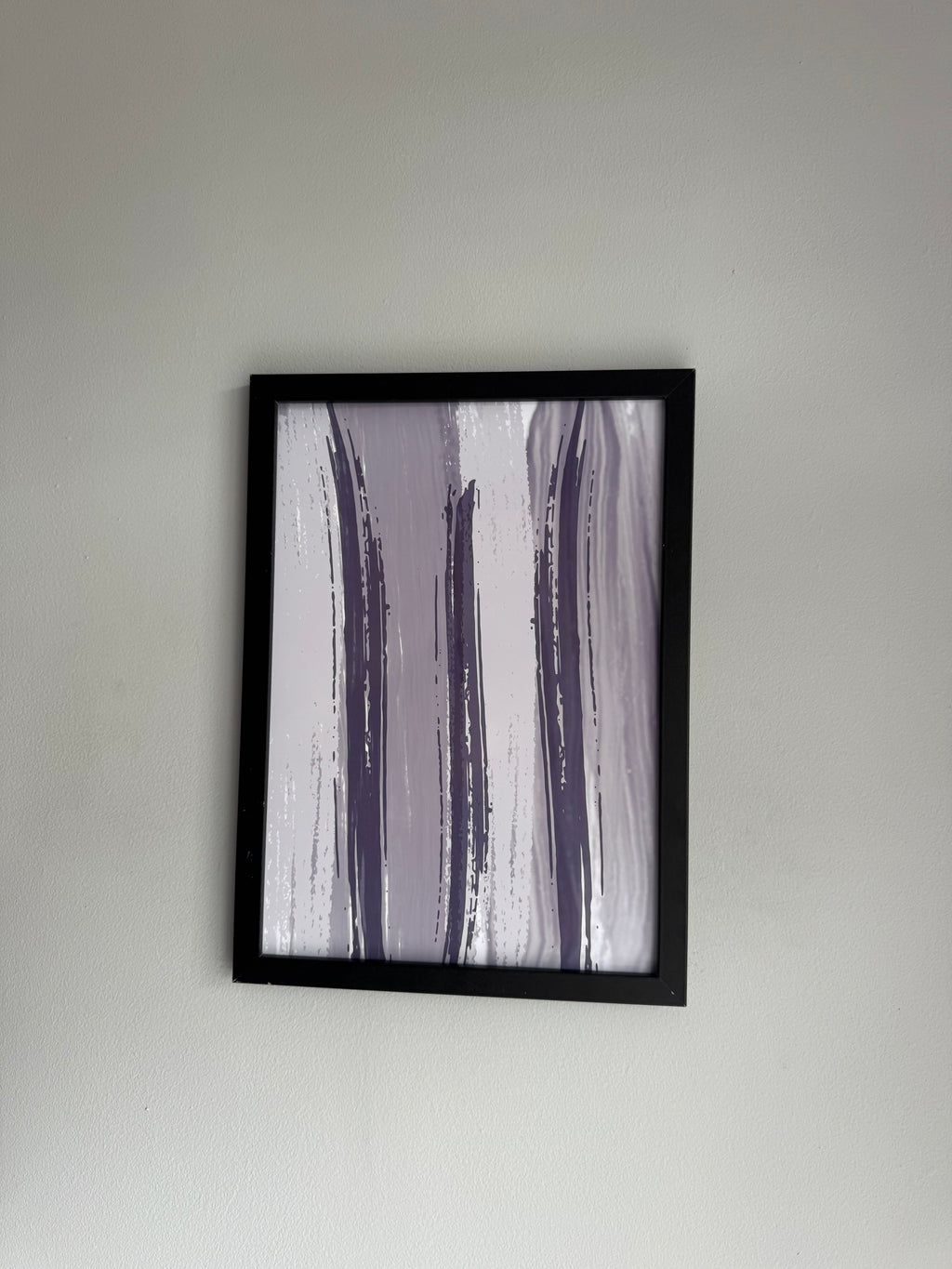 Midnight Peace 4 | Monochrome | Minimalistic - Greys & White |A4 Print