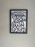 Graffiti Style Typography Prints - Set of 3 - UNFRAMED