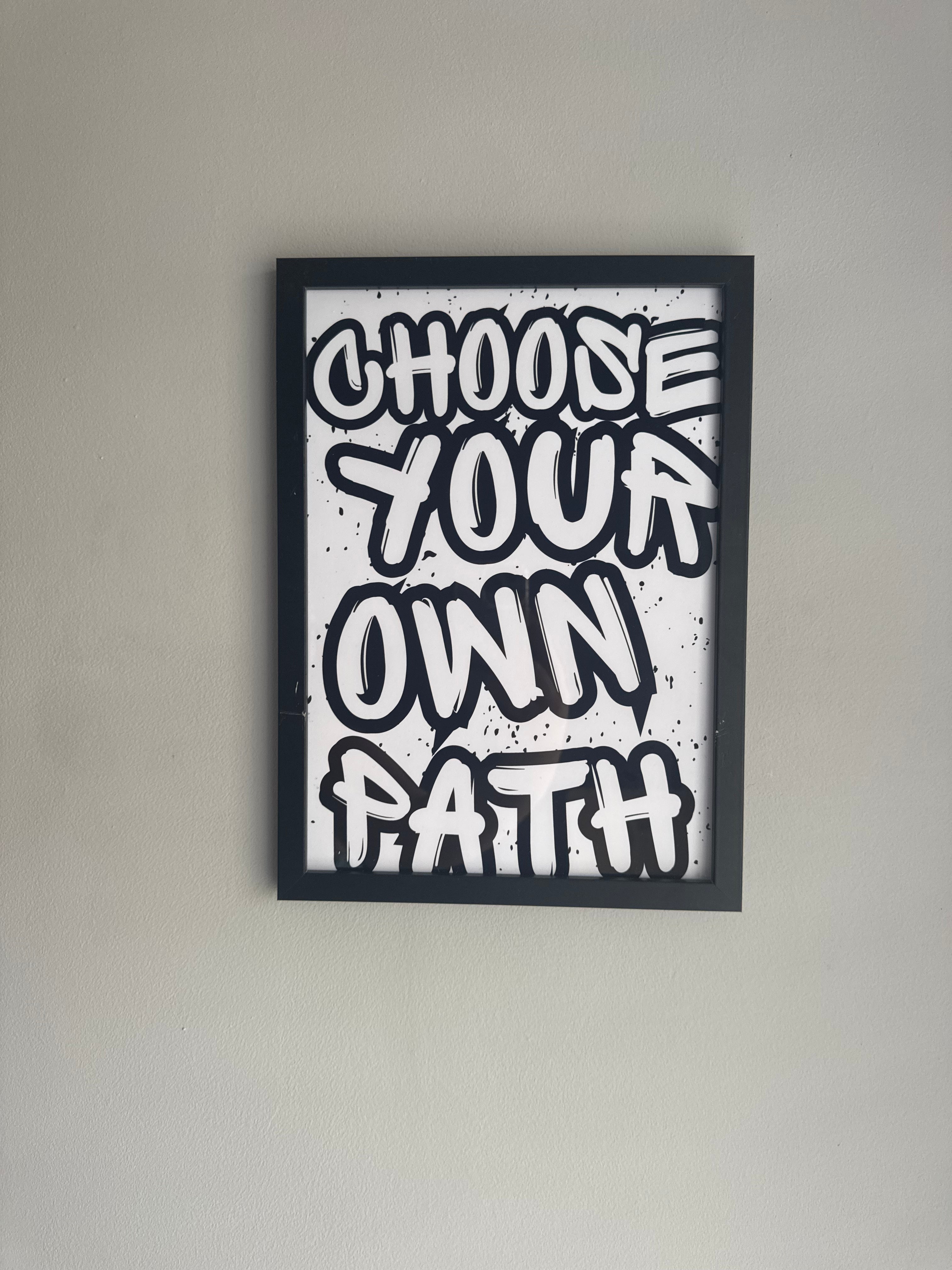 Graffiti Style Typography Prints - Set of 3 - UNFRAMED